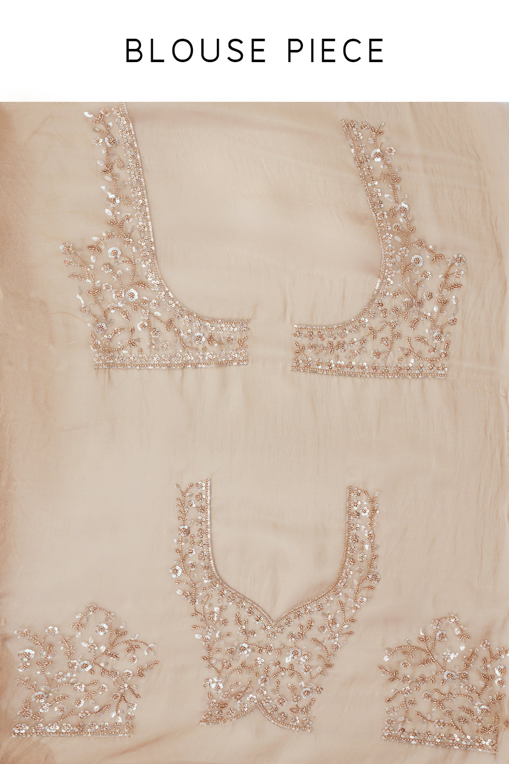Mauve Organza Saree with Jaal Work