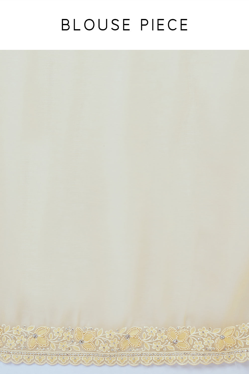 Pastel Yellow Organza Saree with Resham Embroidery and Butti Work