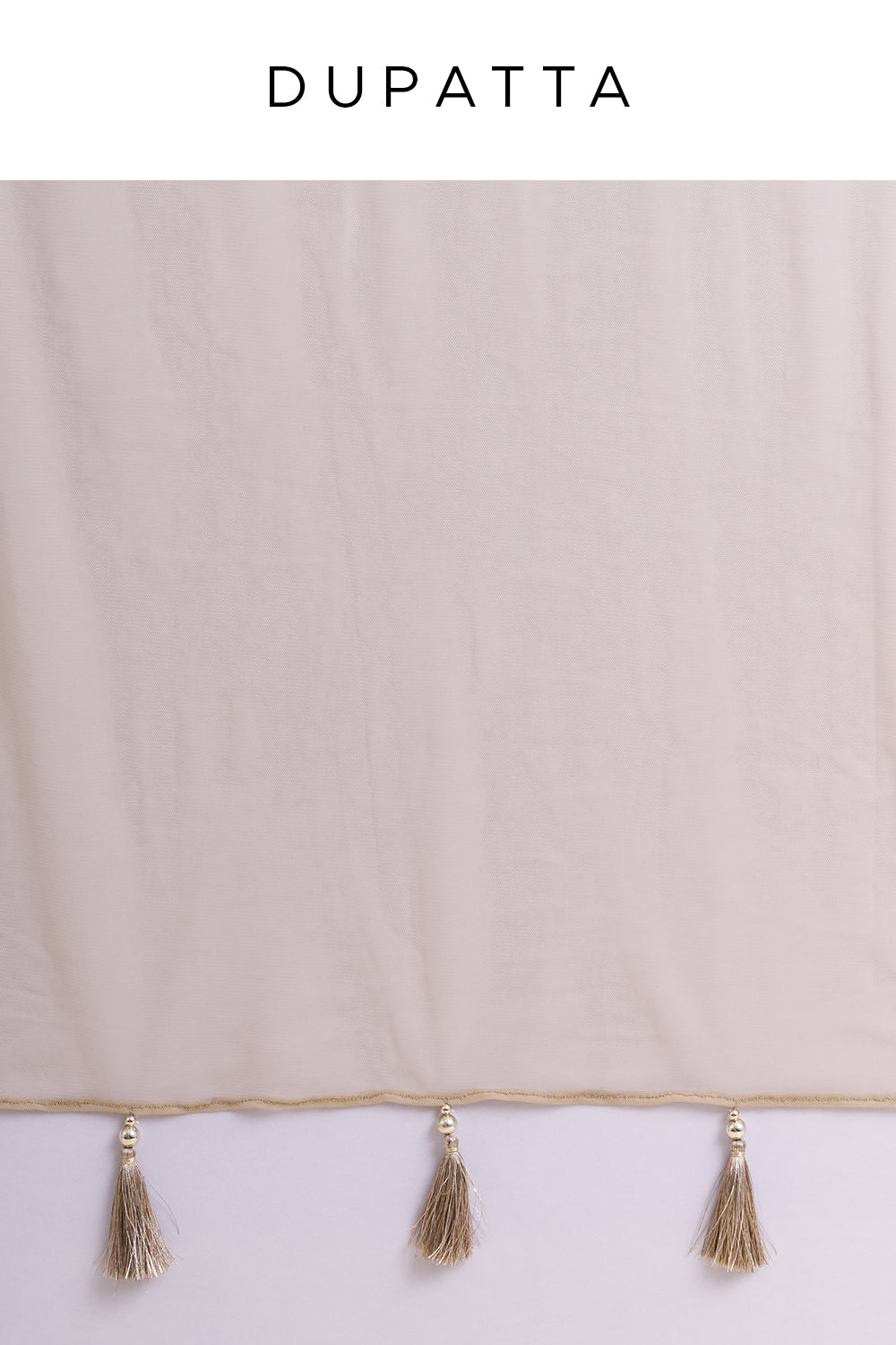 Ash Grey Viscose Georgette Sharara Set with Mirror Work