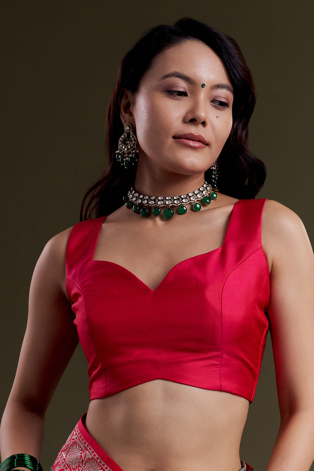 Charcoal Grey and pink Heritage Woven Saree