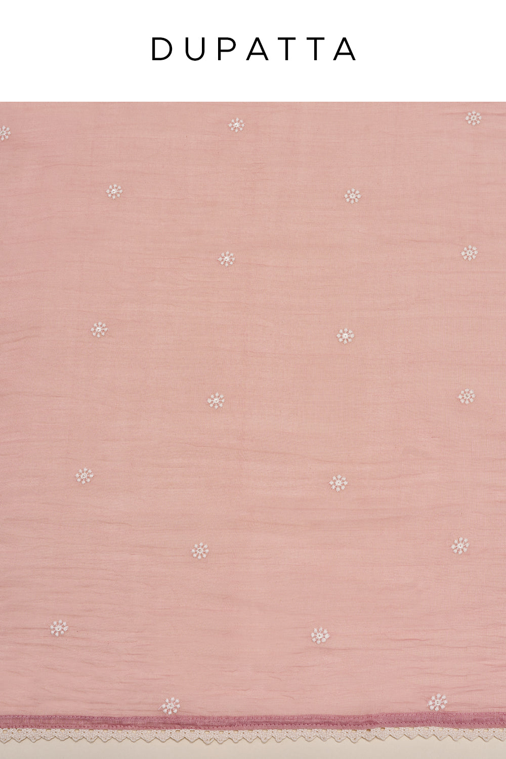 Dusty Pink Resham Embroidered Unstitched Suit Set