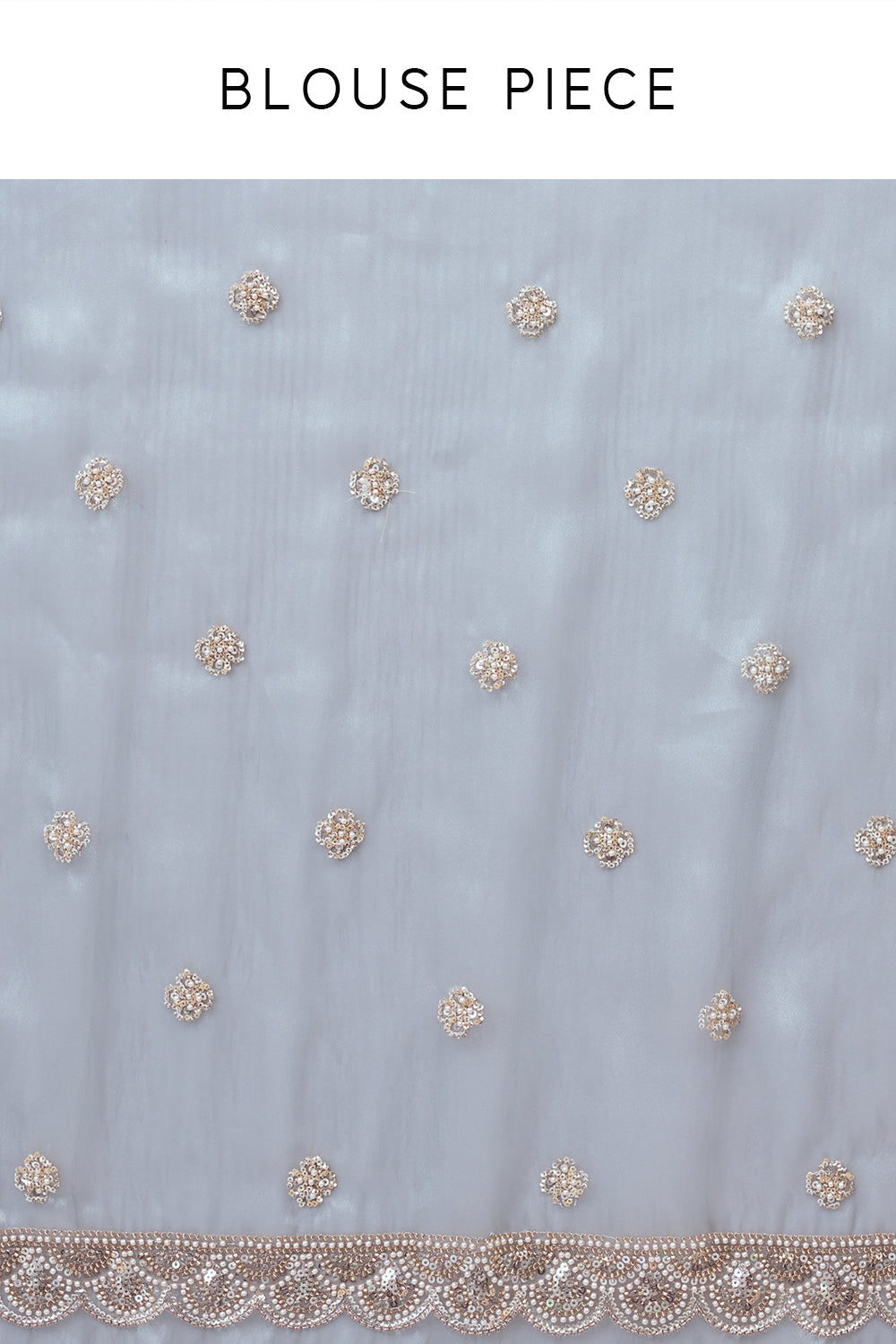 Ombré Shimmer Organza Saree with Cutdana Work