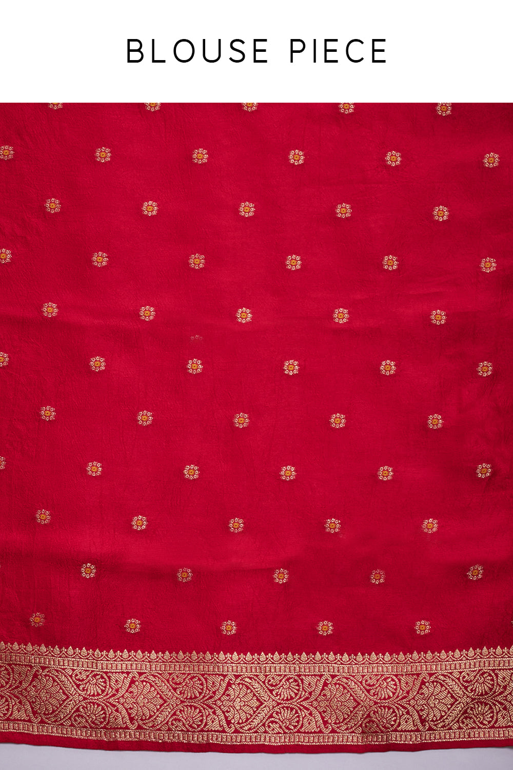 Pink and Orange Dola Silk Leheriya Print Saree with Unstitched Blouse