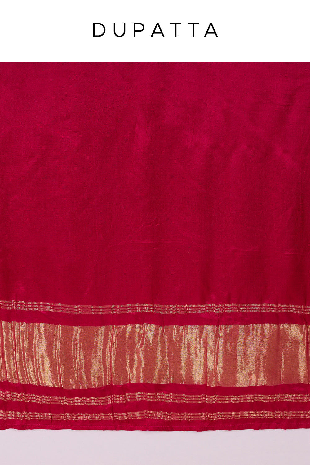 Pink Silk Blend Anarkali Set