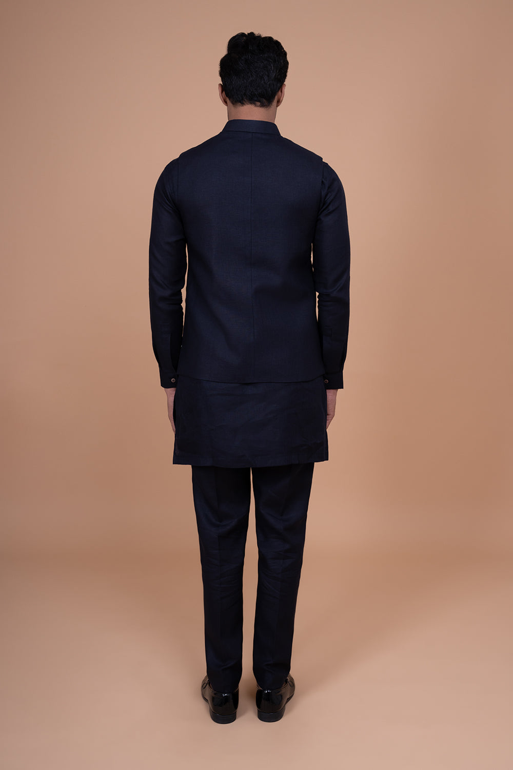 Powder Blue Silk Men's Kurta Set