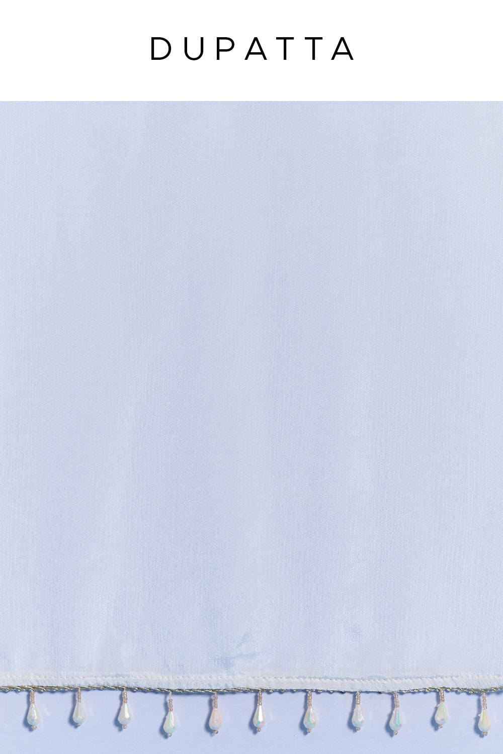 White Kurta Palazzo Set with Cutdana Work